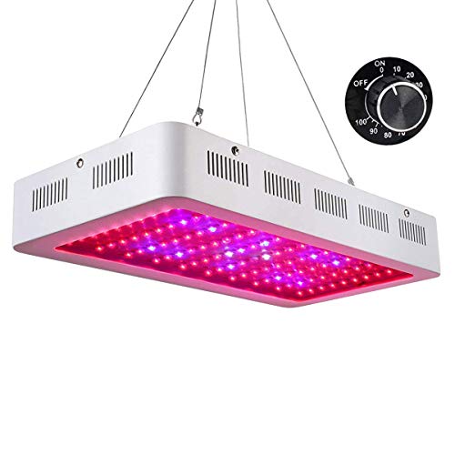 Roleadro Galaxyhydro Dimmable LED Grow Light, 1000W Indoor Plants Grow Lights with UV IR Red Blue...