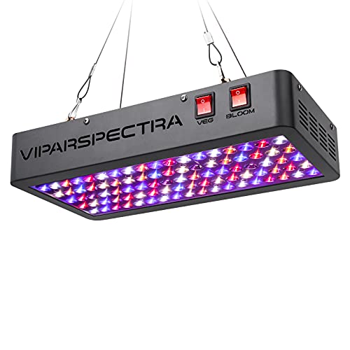 VIPARSPECTRA 450W LED Grow Light, with Daisy Chain,Veg and Bloom Switches, Full Spectrum Plant...