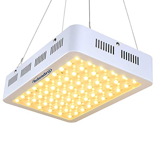 Roleadro LED Grow Light, 600W 2nd Generation Plant Light Full Spectrum for Indoor Greenhouse...