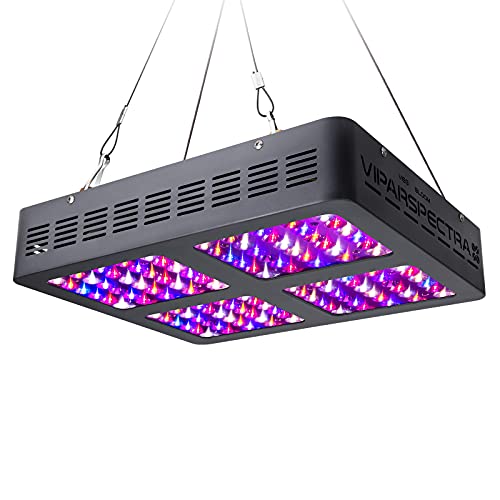 VIPARSPECTRA 600W LED Grow Light,with Daisy Chain,Veg and Bloom Switches, Full Spectrum Plant...