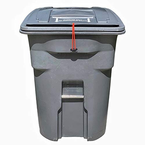 Lid Loc, The Original Garbage Can Lock, Keeps Trash Secure & Wildlife Out, Raccoon Proof, Storm...