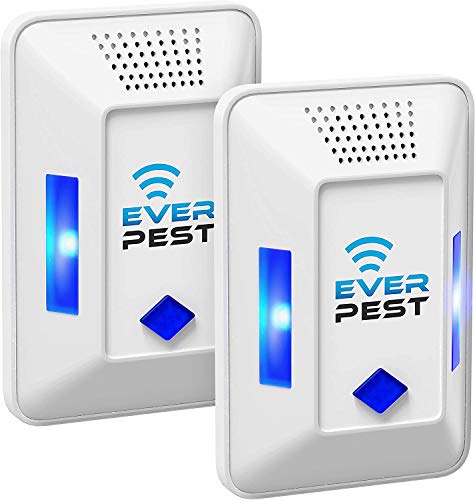 Ultrasonic Pest Repeller Plug in - Electronic Insect Control Defender 2-Pack - Roach Bed Bug Mouse...