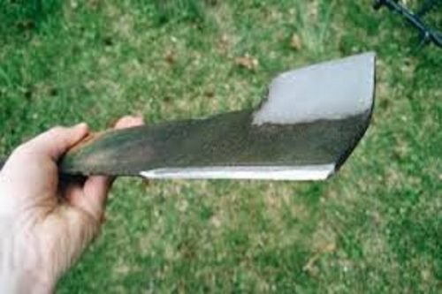 how to sharpen a lawn mower blade