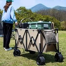 Collapsible Beach Wagon With Wheels